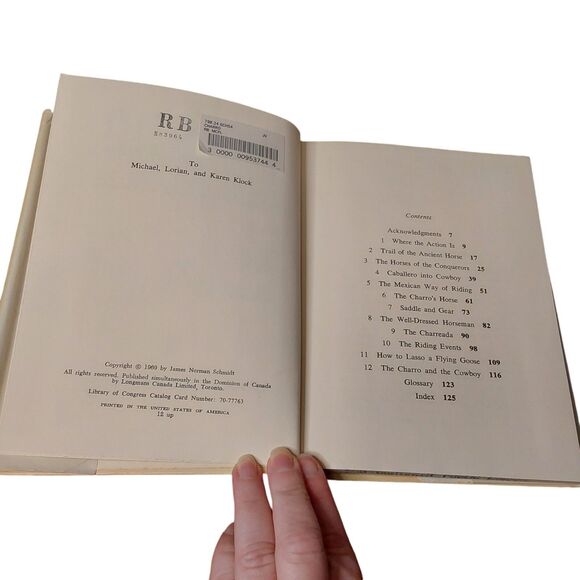 CHARRO Mexican Horseman, by James Norman, 1969, HB - Picture 5 of 7